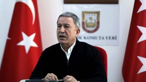 Premierul Ciucă, întâlnire cu ministrul turc al Apărării, Huluşi Akar, pe tema securității regionale