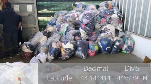 Constanța: Peste 14 tone de deșeuri depistate în port - îmbrăcăminte, mobilier, echipamente electrice şi electronice la mâna a doua - au fost returnate în SUA