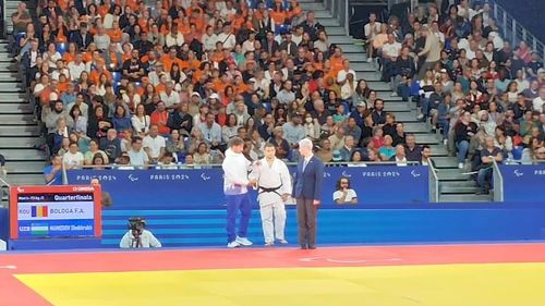 Aur pentru pentru România la Jocurile Paralimpice Paris 2024: Alexandru Bologa este campion la judo