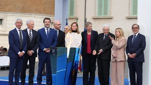 Cazanul pentru Jocurile Olimpice de iarnă de la Milano Cortina a fost aprins la palatul prezidențial din Italia