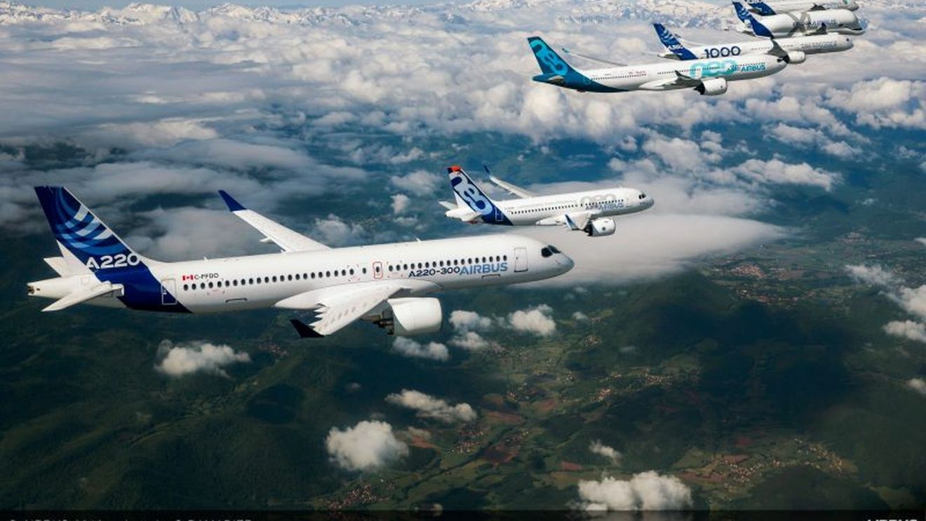 Airbus se aşteaptă la dublarea numărului de avioane pe cer în următorii 20 de ani
