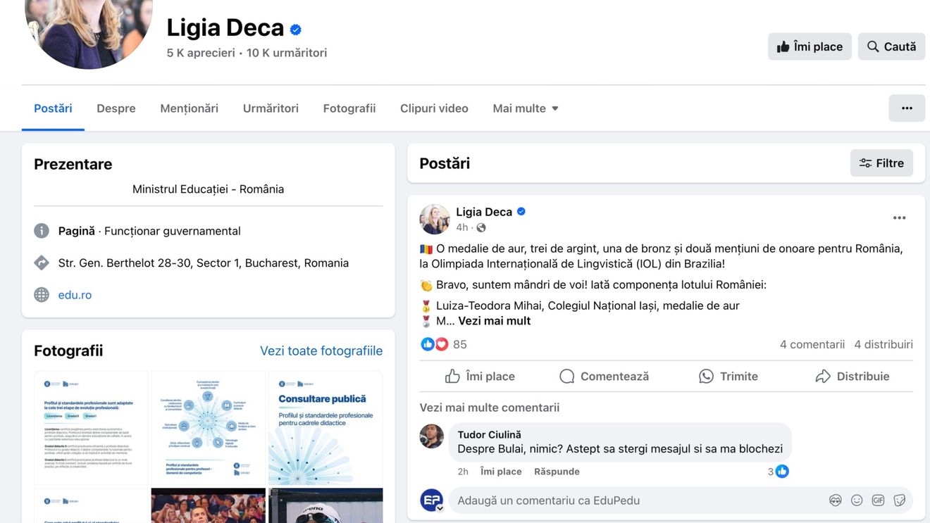 România educată prin indiferență: ministrul Ligia Deca – zero reacții până astăzi la acuzațiile de abuz sexual în universitatea unde predă și la Arhitectură sau despre acuzațiile de pedofilie din Ministerul pe care îl conduce