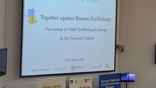 Forumul European anti-trafic de persoane. Provocările în contextul războiului/ ONG specializat: România, de 25 de ani, o sursă principală de trafic/ Din 7,8 milioane refugiați ucraineni în Europa, numai 4,8 milioane se află sub protecție