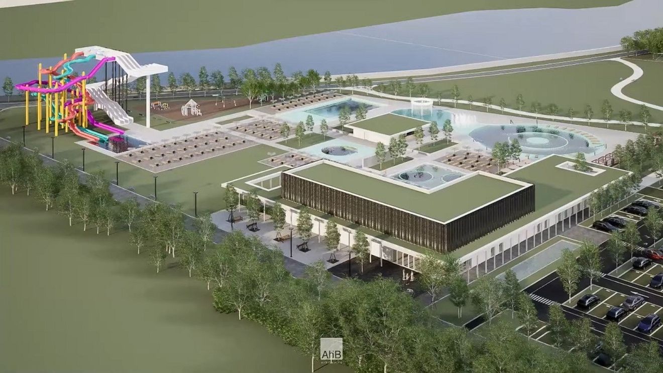 VIDEO Aquapark la Ocna Mureș, în completarea Băilor Sărate. Cum va arăta noua investiție, aflată în faza de proiectare