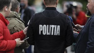 VIDEO Bărbat înarmat cu un cuțit, imobilizat de polițiști într-o stație de autobuz din Capitală / Amenințase mai multe persoane, inclusiv minori
