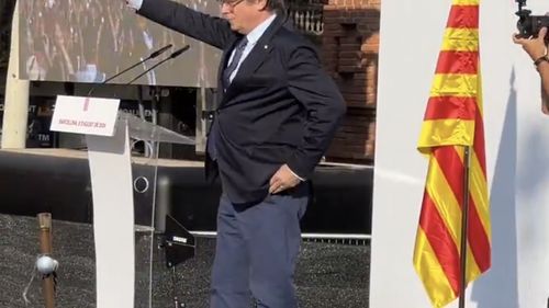 Liderul separatist catalan Carles Puigdemont afirmă că se află în Belgia, după ce a evitat arestarea în Spania