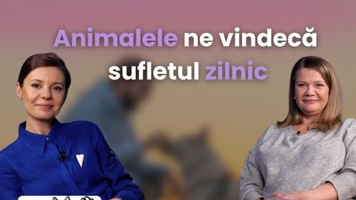 EduPet | Animalele ne învață răbdarea, empatia și bucuria de a trăi: Povești și sfaturi de la psihoterapeutul Carla Buleanu (VIDEO)
