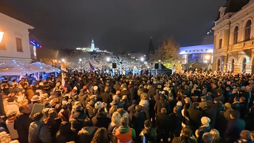 Proteste în Slovacia față de guvernul Fico care desființează Biroul de protecţie a avertizorilor de integritate