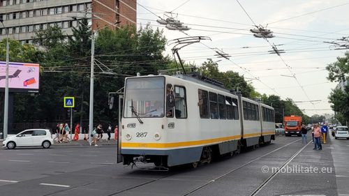București: S-au terminat lucrările pentru modernizarea liniei de tramvai de pe bulevardul Doina Cornea (Vasile Milea)/ Un an cu șantier pentru un kilometru de linie