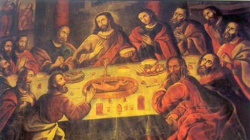 Ce au mâncat Iisus și apostolii la Cina cea de Taină și ce mâncăruri au fost picate în reproduceri celebre ale evenimentului / Într-un tablou apare un porcușor de Guineea rumen și apetisant