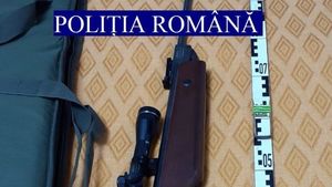 Doi bărbaţi sunt suspectaţi că ar fi împuşcat patru câini, pe un câmp din judeţul Constanţa / ”Au fost ridicate două arme de vânătoare, de calibrul 12 mm, deţinute legal”