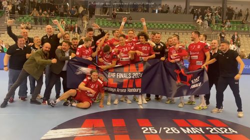 CS Dinamo Bucureşti, calificare spectaculoasă în semifinalele competiţiei masculine de handbal EHF European League, după ce a învins echipa daneză Skjern Handbold