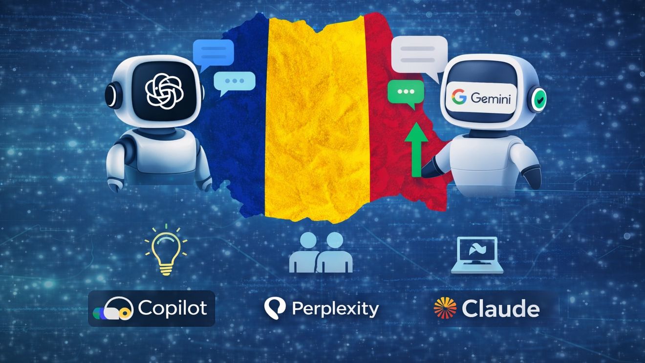 ANALIZĂ Cum folosesc românii chatboții AI și care sunt cei mai populari în 2025