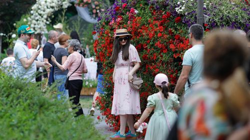 Peste 300.000 de vizitatori la West Side Flower Fest 2026: Parcul Drumul Taberei și zona pietonală din jur, închisă circulației auto, s-au transformat într-o grădină urbană cu 14 amenajări tematice și peste 100.000 de flori