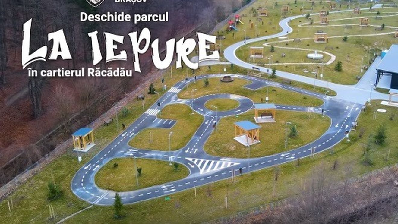 Parcul „La Iepure” din Brașov, abia inaugurat sâmbătă după investiţii de 1 milion de euro, intră în reparaţii