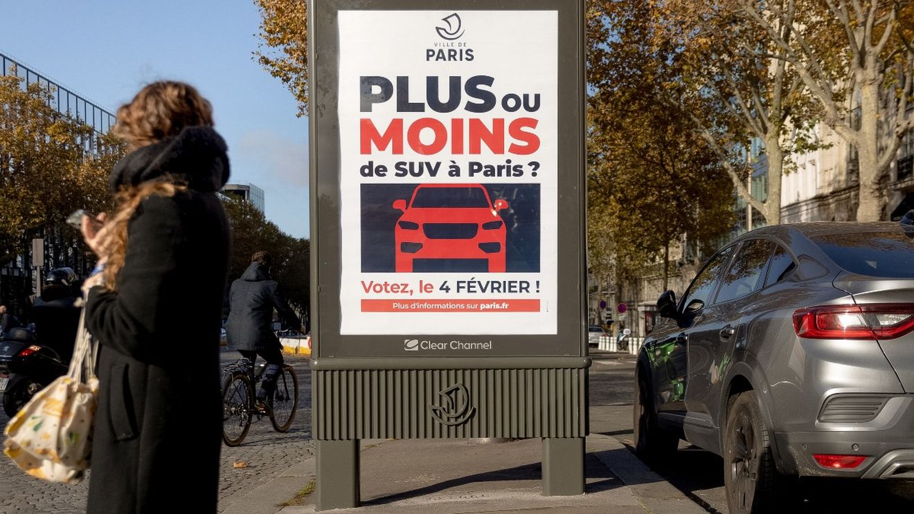 Doar 6% din locuitorii Parisului au participat la referendumul împotriva SUV-urilor