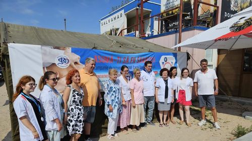 Peste 4700 de consultaţii medicale gratuite pe litoralul românesc, în cadrul programului de voluntariat al  Universității de Medicină şi Farmacie „Carol Davila” din Bucureşti