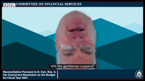 VIDEO Tehnologia dă bătăi de cap și parlamentarilor americani: După avocatul transformat în pisică, un congresman a participat la ședința din Camera Reprezentanților cu susu-n jos