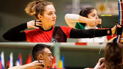 România a cucerit o medalie de aur și una de argint la Campionatele Europene de tir cu arcul indoor, categoria Under-21