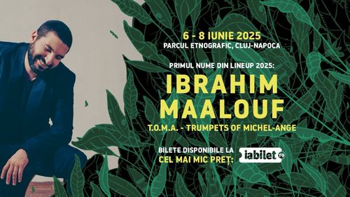Celebrul trompetist Ibrahim Maalouf va fi cap de afiş la ediţia 2025 a festivalului din Cluj „Jazz in the Park”