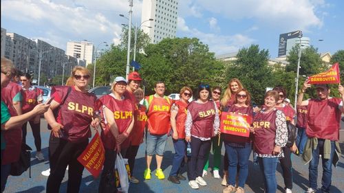 Sindicatul angajaţilor din Poşta Română protestează, luni, la Ministerul Cercetării Inovării şi Digitalizării / Cer un sistem de salarizare transparent, motivant şi nediscriminatoriu