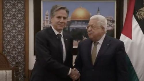 Secretarul american de Stat Antony Blinken, vizită neanunțată la Ramallah