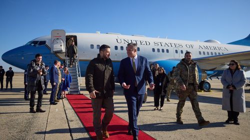 Călătorie secretă cu trenul și un avion guvernamental american: Cum a călătorit Zelenski în SUA