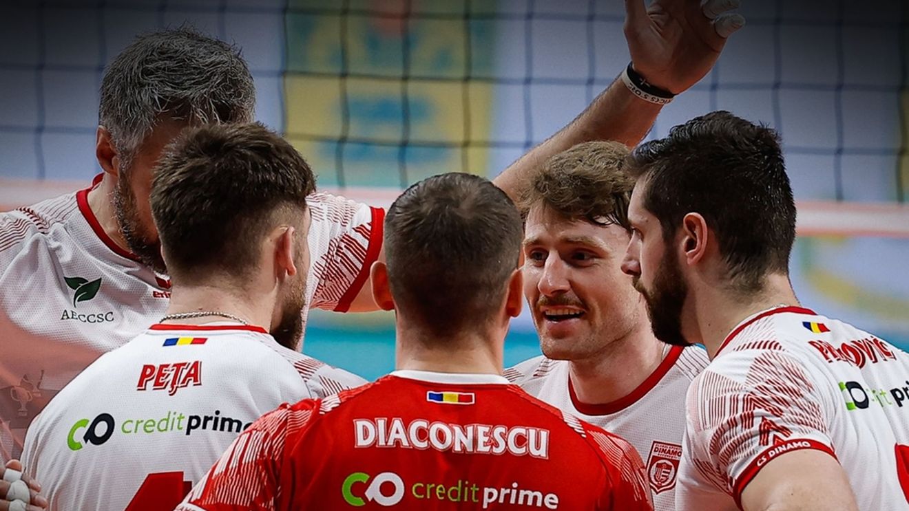 Dinamo, duel important în optimile CEV Volleyball Cup cu Alterna Stade Poitevin