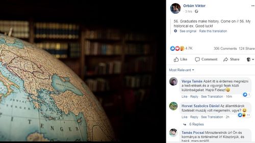 Viktor Orban a postat pe Facebook harta Ungariei mari, care înglobează Transilvania. Postarea, pe fondul proiectului UDMR pentru autonomia Ardealului