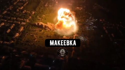 VIDEO Războiul din Ucraina: Explozie masivă în orașul ocupat Makiivka, Kievul spune că a vizat o "formațiune" rusească / Momentul exploziei