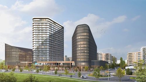 Proiect de 120 de milioane de euro în Brașov: Hotel, birouri și cea mai înaltă clădire din oraș, de 20 de etaje