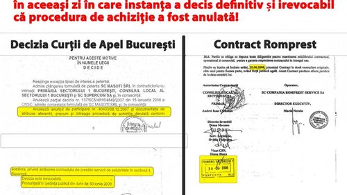 Clotilde Armand: Am aflat ceva incredibil. Contractul cu compania Romprest nu există