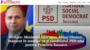 Ministrul Educației, Mihai Dimian, măsurat în sondaje de PSD candidat pentru Primăria Suceava. Cunoscut pentru gafele sale, Dimian s-a remarcat recent prin criticile la adresa măsurilor Bolojan