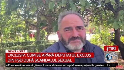 VIDEO Deputatul exclus din PSD în urma unui scandal sexual neagă acuzațiile: Aurel Bălășoiu susține că nu este el în imagini și nu va demisiona din Parlament