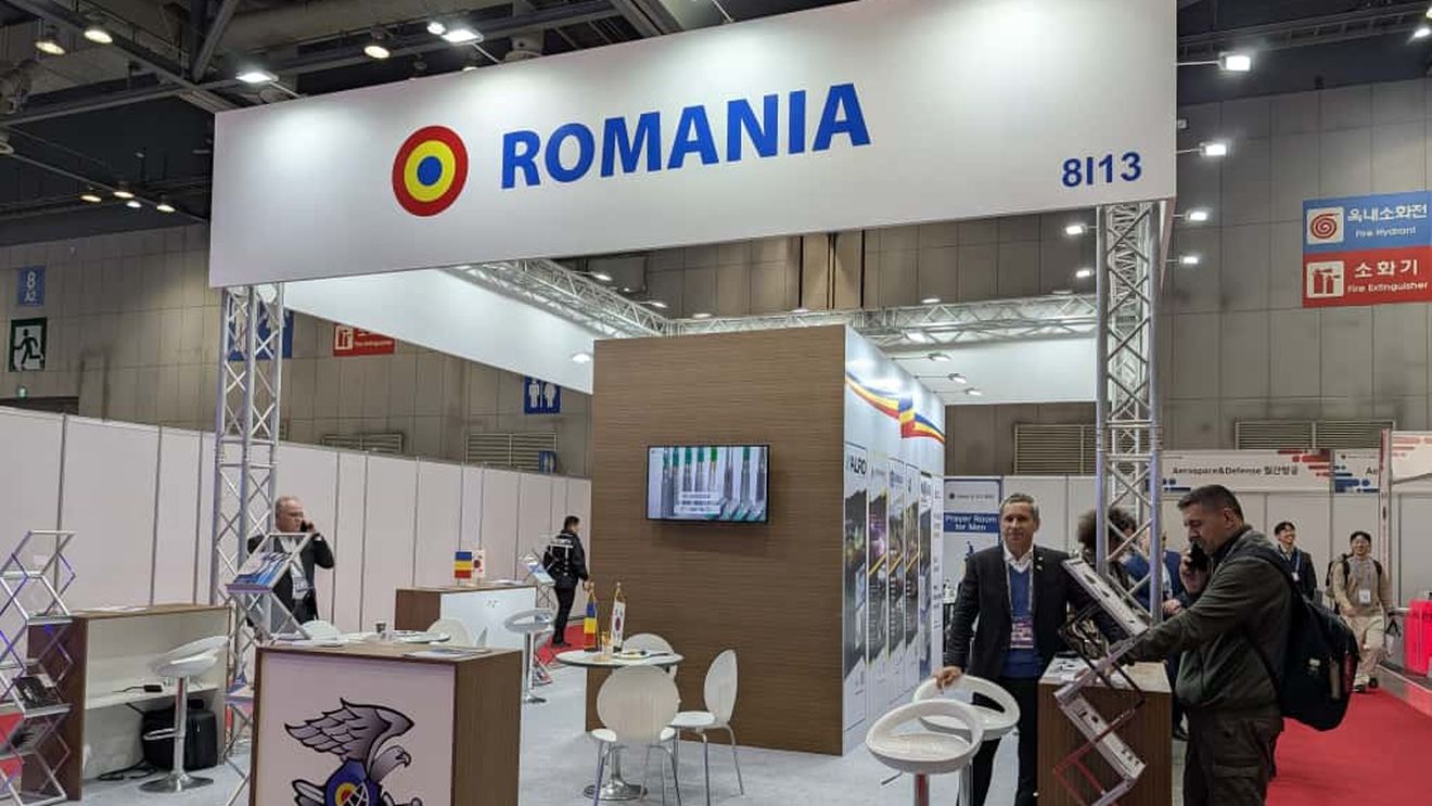 Corespondență din Seul. Șase companii din România participă la târgul militar ADEX 2025: „Căutăm parteneriate strategice” / „Am venit pentru a câștiga timp achiziționând proprietate intelectuală din Coreea”