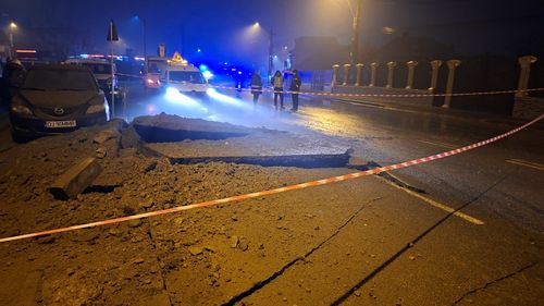 VIDEO Avarie la o conductă de gaz din Craiova / Au fost evacuate 30 de persoane din 6 locuințe / Nu sunt victime