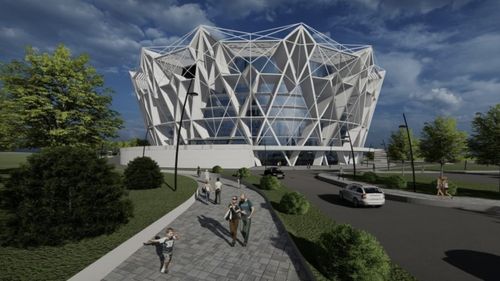 Sala Polivalentă din Iași trebuie mutată cu 345 de metri / Proiectul revizuit