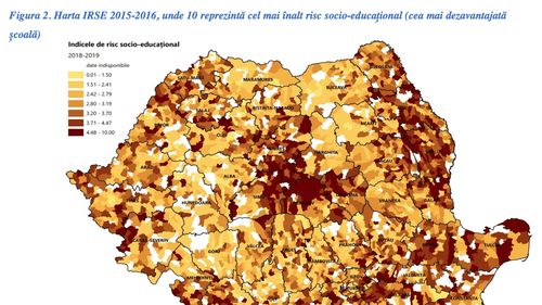 Harta școlilor dezavantajate există deja din 2016, susține Asociația Human Catalyst, după ce Ministerul Educației a anunțat că “inițiază demersul de realizare a Hărții școlilor dezavantajate din România”