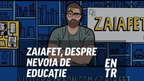 De ce învățăm, de ce mergem la școală? Ce sistem de școală crede Vloggerul Zaiafet că este cel mai bun și ce ar schimba în materia care se predă