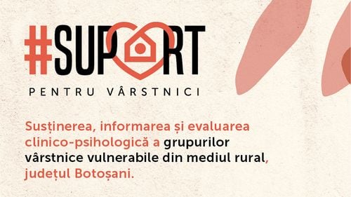 140 de vârstnici din județul Botoșani aflați în situații vulnerabile vor beneficia de materiale igienico-sanitare și evaluarea stării de sănătate, prin intermediul Asociației Nord
