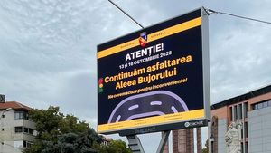 Panou digital în Slobozia prin care primăria va comunica locuitorilor informații despre comunitate