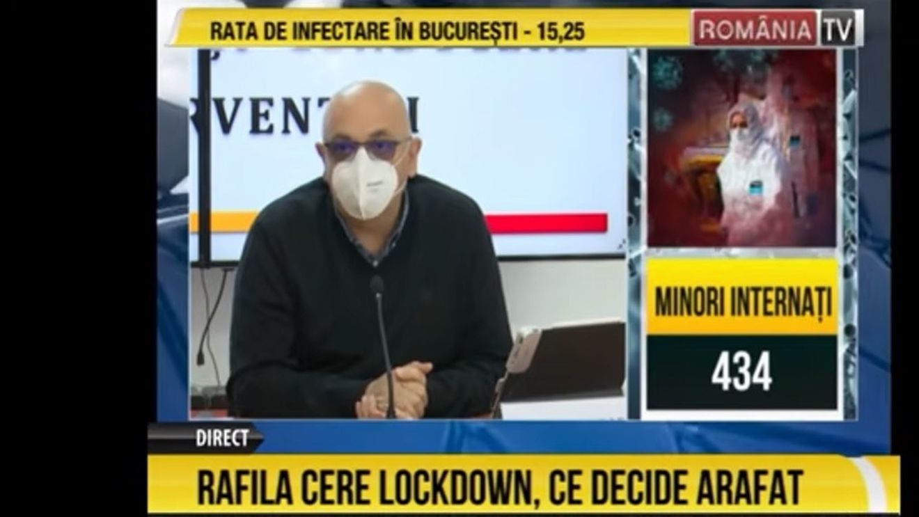 Raed Arafat anunţă că a câştigat în primă instanţă un proces cu România TV: Este un puternic semnal că atacurile la persoană nu trebuie tolerate/ RTV ar trebui să plătească daune morale de 5.000 de euro