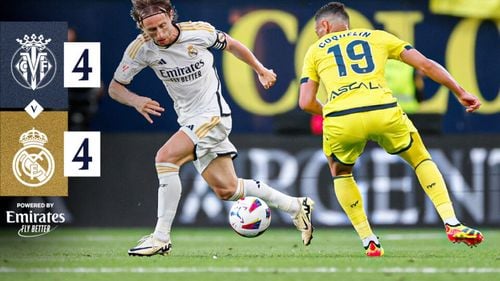 Egal cu opt goluri între Villarreal şi Real Madrid, după ce madrilenii au condus cu 4-1 / Submarinul galben a revenit cu un hat-trick marcat în opt minute