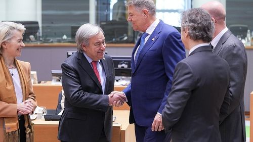 Iohannis, la Consiliul European: Un sprijin suplimentar, consistent, din partea UE pentru Republica Moldova, inclusiv prin avansarea procesului de aderare, este necesar pentru consolidarea rezilienţei în faţa acţiunilor ameninţărilor din partea Federaţiei Ruse