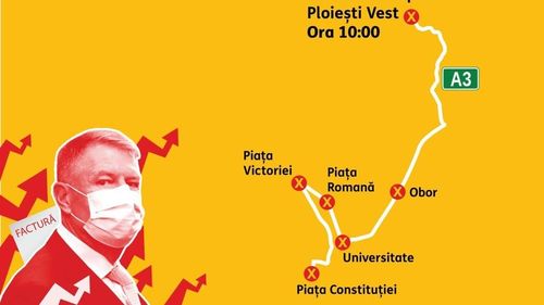 Partidul extremist AUR și-a rebotezat protestul de duminică în ”Marșul Păcii și Libertății” / Simion anunțase inițial că vrea să dea jos Guverul: Haideți să dăm cu ăștia de pământ