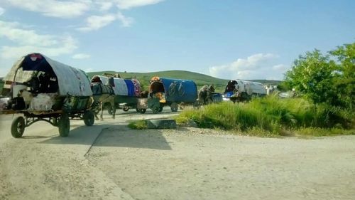 Peste 100 de persoane acuzate că practicau cerșetoria în Alba Iulia, evacuate de poliție din oraș