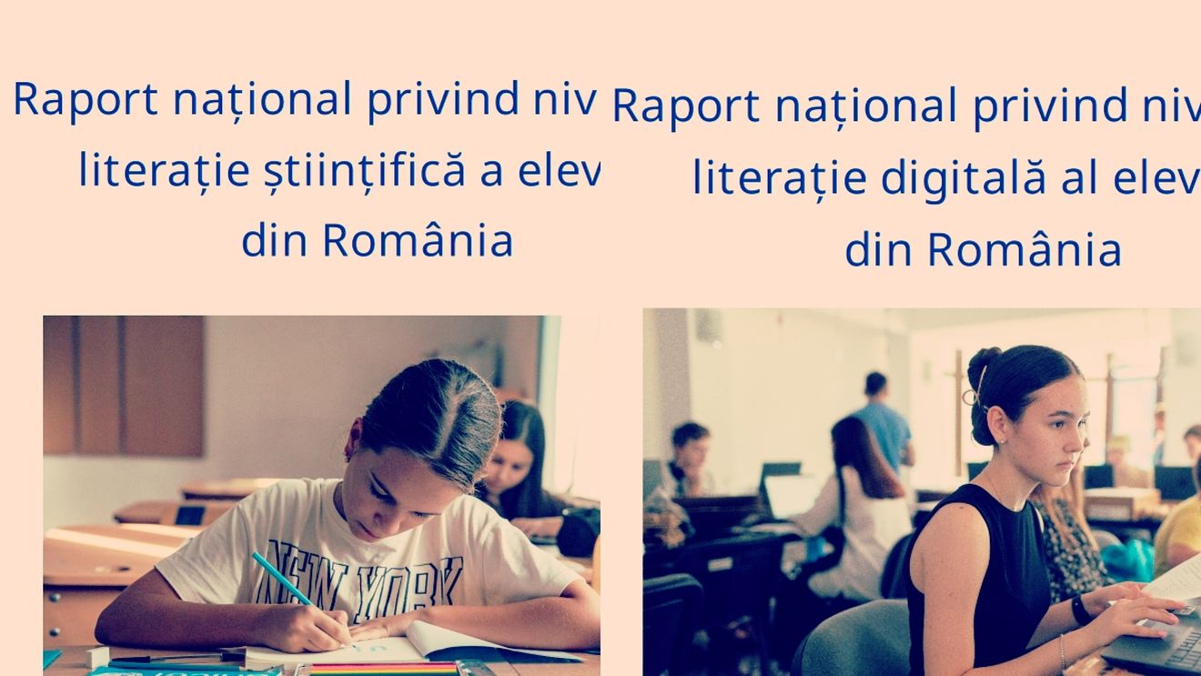 Rapoarte UNICEF și Ministerul Educației: o treime dintre elevii testați au probleme majore de literație științifică și digitală / Interpretări pe date făcute cu un model AI tip ChatGPT / Studiile nu sunt declarate reprezentative