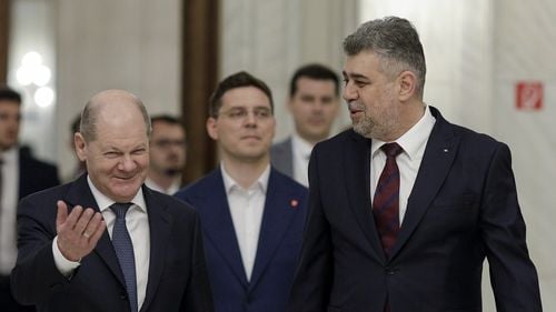 Cancelarul Scholz, la conferința socialiștilor europeni de la București: Marcel este una dintre cele mai puternice voci dintre noi, cu o agendă clar pro-europeană / Realizările PSD sunt martorul unor politici social-democrate puternice în România