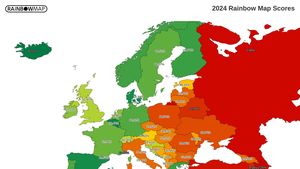 Unde se află România în topul țărilor din Europa în ce privește drepturile LGBTQ+/ Marea Britanie își continuă decăderea