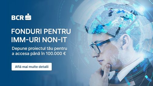 Afacerile non-IT din România au șansa de a se digitaliza printr-un proiect de fonduri nerambursabile. Accesează granturi de pânã la 100.000 euro și investește inteligent în viitorul afacerii tale. Înscrie-te până pe 30 iunie în Programul de Digitalizarea IMM-urilor non-IT (P)